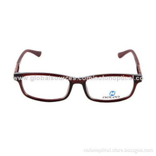 New Style Acetate Optical Frames with Metal Trim, Customized Logo Available